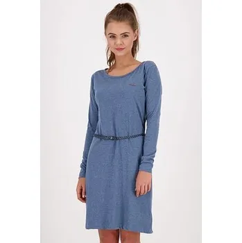 Dámské šaty šaty Alife and Kickin ELLI LONGAK Indigo velikost S