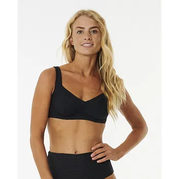 Dámské plavky Plavky Rip Curl PREMIUM SURF E CUP Black velikost L