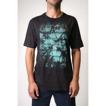 Pánské tričko Tričko Hurley JJF PHOTO ALOHA Black velikost M