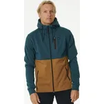 Mikina Rip Curl ANTI SERIES DEPARTED ZIP THR Blue Green velikost S