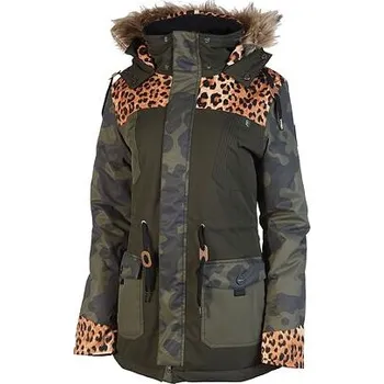 Bunda Rehall OLIVIA Camo Olive velikost L
