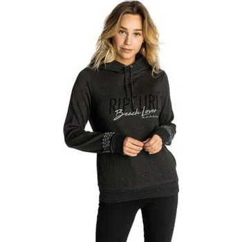 Pánská mikina Mikina Rip Curl BEACH LOVER HOODED FLEECE Black Marled velikost S