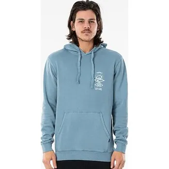 Pánská mikina Mikina Rip Curl SEARCH ICON HOOD Mid Blue velikost XL