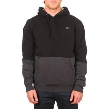 Pánská mikina Mikina Rip Curl AGGROSPLIT POP OVER Black velikost L