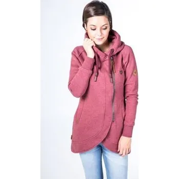 Pánská mikina Mikina Alife and Kickin MARY Zip Grape velikost S