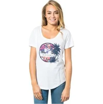 Pánské tričko Tričko Rip Curl MASTELLA TEE Optical White velikost S