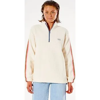 Pánská mikina Mikina Rip Curl TWIN FIN 1/4 ZIP Bone velikost XS