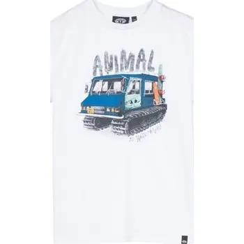 Pánská móda Tričko Animal MURPHY White velikost BM