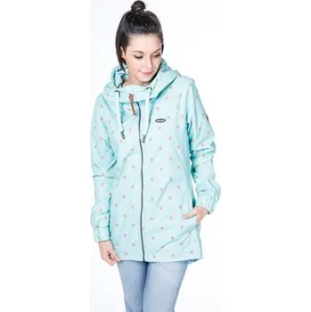 Pánská větrovka Bunda Alife and Kickin LILOU Teal Aop velikost M