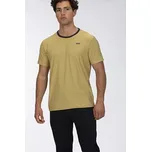 Tričko Hurley FEEDER STRIPE S/S Pale Yellow velikost M