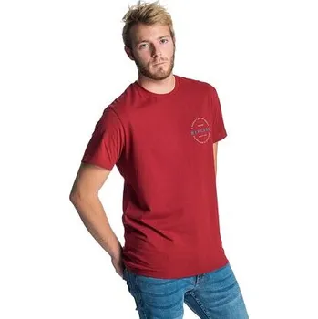Pánské tričko Tričko Rip Curl AUTHENTIC S/S TEE Red velikost S