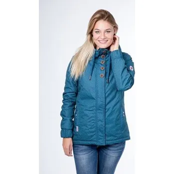 Bunda Alife and Kickin JADE Smaragd Dots velikost S