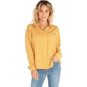 Pánské tričko Košile Rip Curl SEA VIEW LONGSLEEVE SHIRT Tinsel velikost S/M