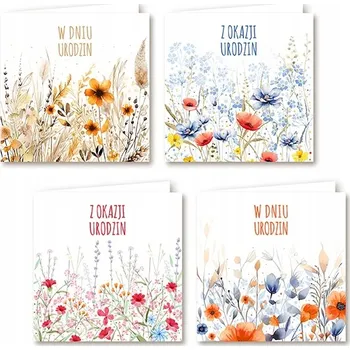 Přání k Narozeninám s Obálkou - Čtvercové DeltaGraphix WB1/119