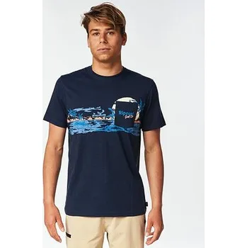 Tričko Rip Curl BUSY SESSION TEE Navy velikost XL