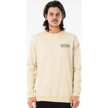 Pánská mikina Mikina Rip Curl GARAGE CREW Bone velikost M