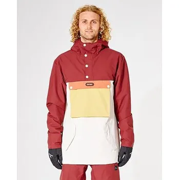 Pánská větrovka Bunda Rip Curl PRIMATIVE ANORAK JACKET Maroon velikost M