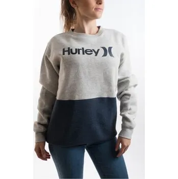 Pánská mikina Mikina Hurley ONE&ONLY BLOCKED FLEECE Obsidian Htr velikost M