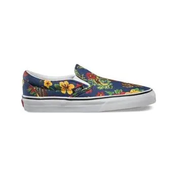 Dámské tenisky Boty Vans CLASSIC SLIP-ON Aloha Dress Blues velikost 39.0
