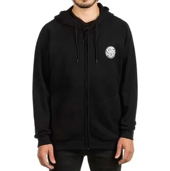 Pánská mikina Mikina Rip Curl SIDEWAYS FLEECE Black velikost L