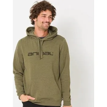 Pánská mikina Mikina Animal DRIVER Olive Marl velikost S