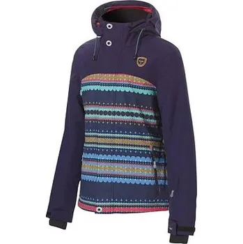 Chlapecká bunda Bunda Rehall MAGGY JR. Dotstripes Coral velikost 176