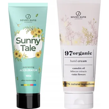 Péče o ruce 7suns Sunny Tale Urychlovač opalování 250 ml + Krém na ruce 75 Ml
