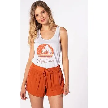 Tílko Rip Curl BEACH VIBES SINGLET White velikost XS