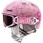 Helma + brýle Smith GALAXY/COSMOS Pink Pop velikost YS