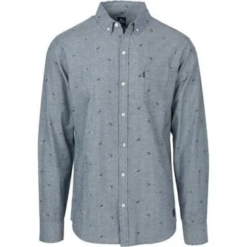 Pánská košile Košile Rip Curl CHOPPY LS SHIRT Midnight Navy velikost XL
