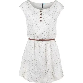 Dámské šaty šaty Alife and Kickin SCARLETT DRESS Creme Aop velikost M
