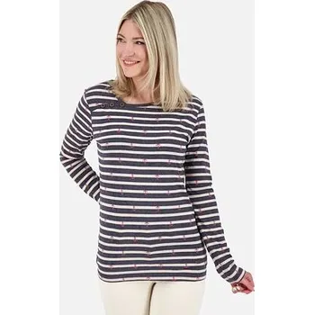 Dámské tričko Tričko Alife and Kickin JANETAK Z Marine velikost XL