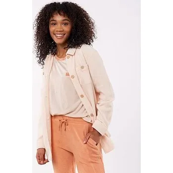 Pánské oblečení Košile Rip Curl SEEKER OVER FLEECE SHIRT Off White velikost M