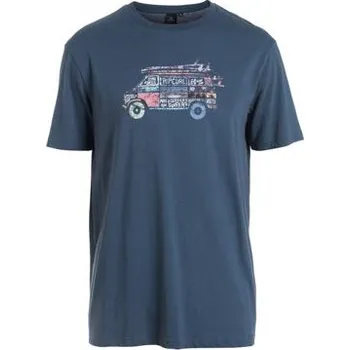 Pánské tričko Tričko Rip Curl SURF VAN TEE Dark Denim velikost XXL