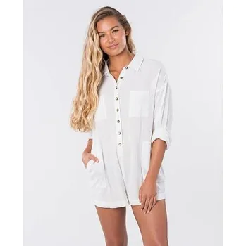 Dámské kraťasy šortky Rip Curl THE ADRIFT ROMPER White velikost XS