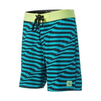 Dámské plavky Plavky Rip Curl MIRAGE DISTORT 18" BOARDSHORT Aqua velikost 36