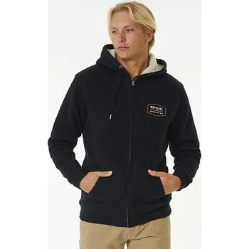 Pánská mikina Mikina Rip Curl MARKING LINED FLEECE Black velikost L