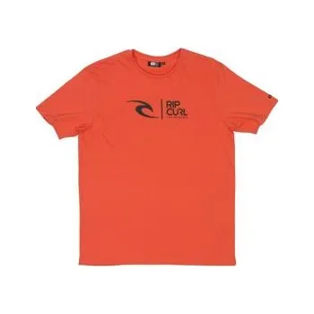 Pánské tričko Tričko Rip Curl ICON TEE Hot Coral velikost L