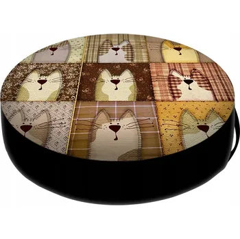 Pelíšek pro psa Pelíšek Bertoni vícebarevný kulatý 50 cm x 50 cm x 10 cm