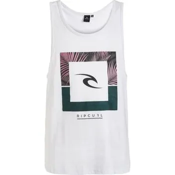 Tričko Rip Curl OWEN DIVIDE TANK Optical White velikost XXL