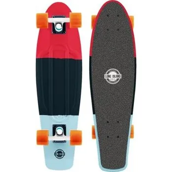 Skateboard komplet HLC SKATE KOMPLET LONG ISLAND BUDDY FLAG Red Black velikost 22´´