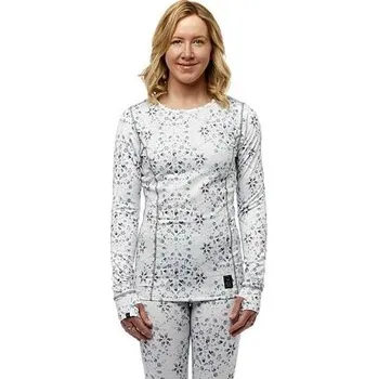 Dámské tričko Spodní prádlo Rojo WOMENS CREW NECK TOP Crystal Mountain Print velikost S/10