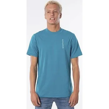 Pánské oblečení Tričko Rip Curl K-FISH ART TEE Teal velikost M