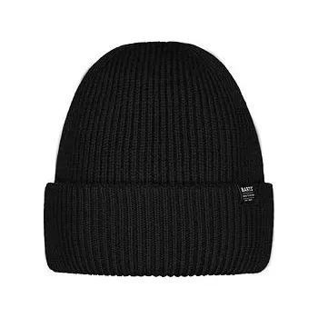 Čepice Zimní čepice Barts MAKALUN BEANIE Black velikost O/S
