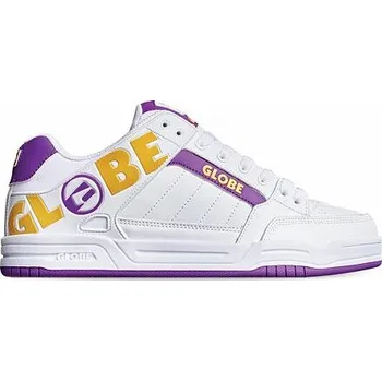 Pánské tenisky Boty Globe TILT White/Purple/Yellow velikost 42.5