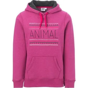 Pánská mikina Mikina Animal SKETCHED Damson Purple Marl velikost 14