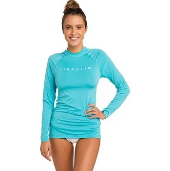 Dámské tričko Lykra Rip Curl SUNNY RAYS RELAXED L/SL Light Blue velikost 12