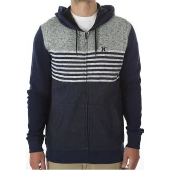 Pánská mikina Mikina Hurley RETREAT FLIGHT ZIP Midnight Navy velikost M