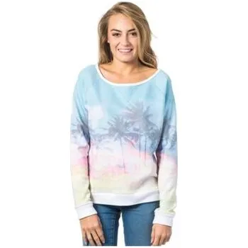 Pánská mikina Mikina Rip Curl SUN AND SURF CREW FLEECE Dusty Turquoise velikost XL