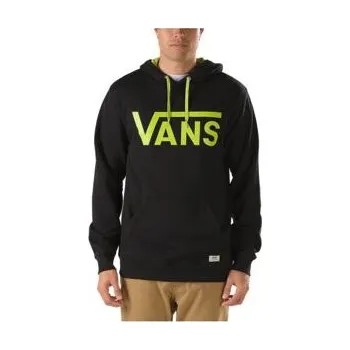 Pánská mikina Mikina Vans CLASSIC PULLOVER HOODIE Black/Chartreuse velikost XL